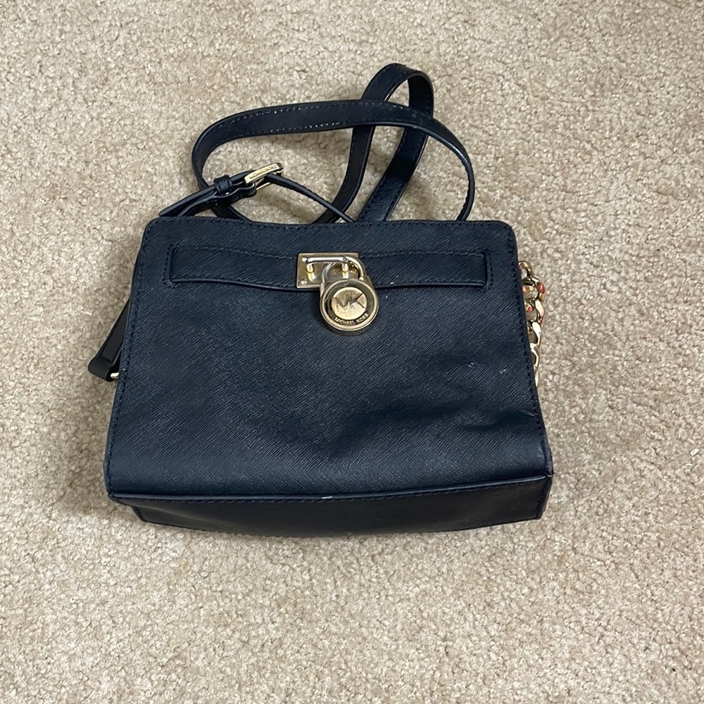 Black Michael kors cross body Bag